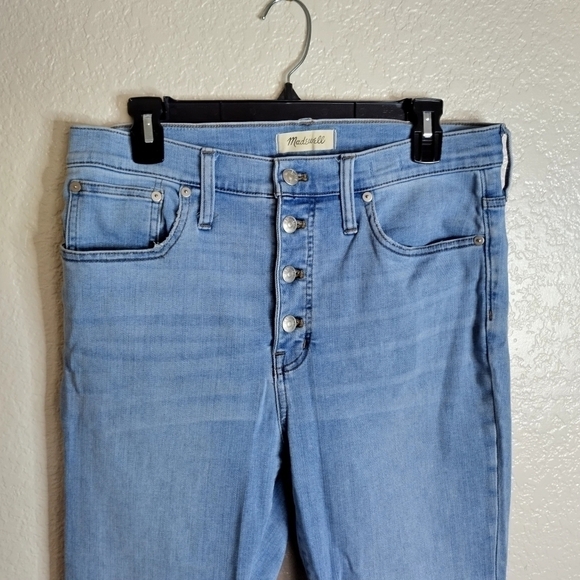 Madewell Cali Demi-Boot Jeans in Connolly Wash: Coolmax Denim Edition sz 30 - Picture 5 of 8